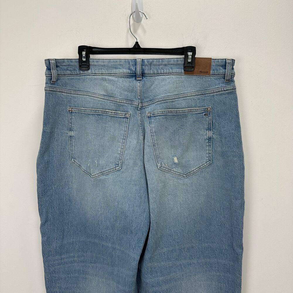 Madewell The Plus Perfect Vintage Wide Leg Crop Jean Hallstead Wash Blue 16W NWT - Picture 10 of 14